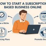How to start a subscription-based business online.