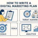 How to write a digital marketing plan.
