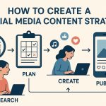 How to create a social media content strategy.